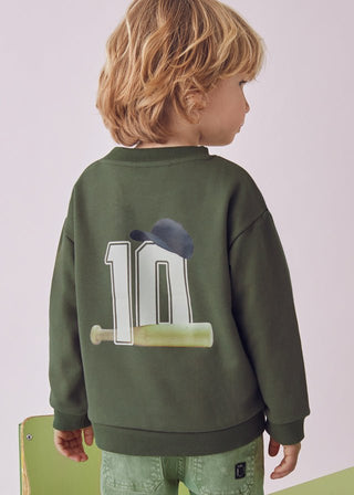 Mayoral - Mayoral Back Print Pullover Baseball - Classy Rascals Boutique