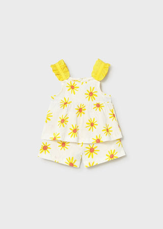 Mayoral - Mayoral Bambula Shorts Set Sun Bursts - Classy Rascals Boutique