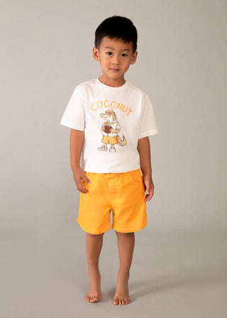 Mayoral - Mayoral Bermuda Peach - Classy Rascals Boutique