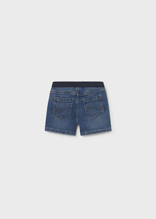 Mayoral - Mayoral Bermuda Soft Denim Jogger - Classy Rascals Boutique