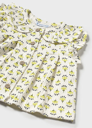 Mayoral - Mayoral Blouse Pistachio - Classy Rascals Boutique