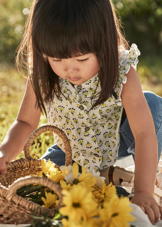 Mayoral - Mayoral Blouse Pistachio - Classy Rascals Boutique