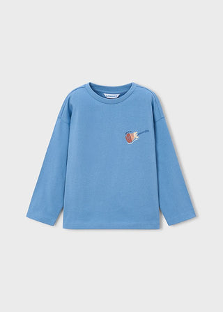 Mayoral - Mayoral Boys Long-Sleeve Graphic Tee Turn Up the Volume - Classy Rascals Boutique