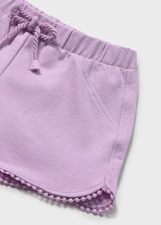 Mayoral - Mayoral Chenille Shorts LIlac - Classy Rascals Boutique