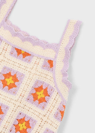 Mayoral - Mayoral Crochet Dress - Classy Rascals Boutique
