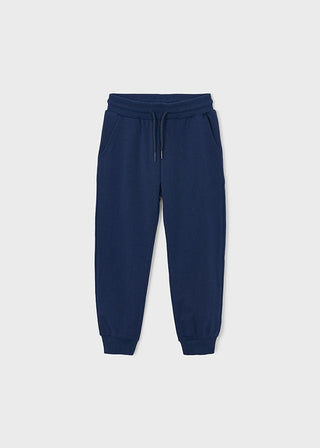 Mayoral - Mayoral Cuffed Fleece Trousers Navy - Classy Rascals Boutique