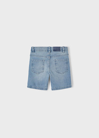 Mayoral - Mayoral Denim Basic 5 Pocket Shorts Grey Blue - Classy Rascals Boutique
