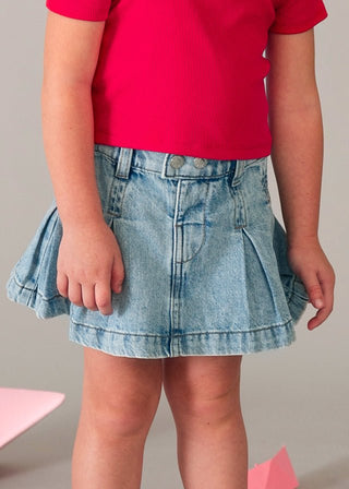 Mayoral - Mayoral Denim Skirt - Classy Rascals Boutique