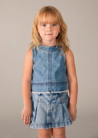Mayoral - Mayoral Denim Top - Classy Rascals Boutique
