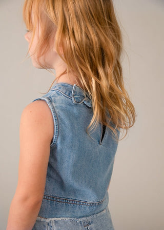 Mayoral - Mayoral Denim Top - Classy Rascals Boutique