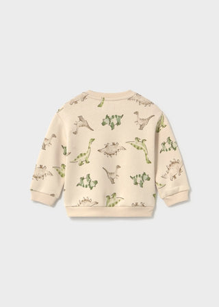 Mayoral - Mayoral Dino Print Pullover - Classy Rascals Boutique