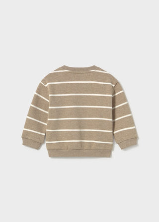 Mayoral - Mayoral Dino Striped Pullover - Classy Rascals Boutique