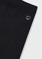 Mayoral - Mayoral Elastane Basic Leggings Black - Classy Rascals Boutique