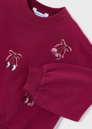Mayoral - Mayoral Girls Embroidered Pullover - Classy Rascals Boutique