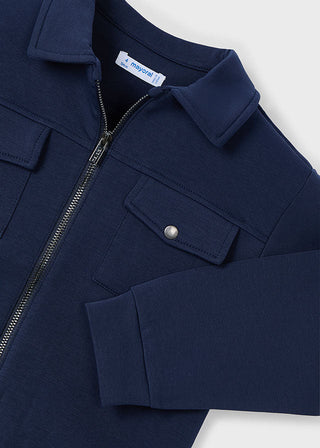 Mayoral - Mayoral Interlock Pullover Navy - Classy Rascals Boutique