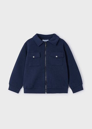Mayoral - Mayoral Interlock Pullover Navy - Classy Rascals Boutique