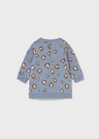 Mayoral - Mayoral Knit Dress Skyblue - Classy Rascals Boutique