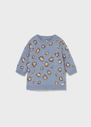 Mayoral - Mayoral Knit Dress Skyblue - Classy Rascals Boutique