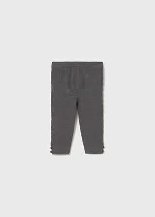 Mayoral - Mayoral Knit Leggings Lead - Classy Rascals Boutique