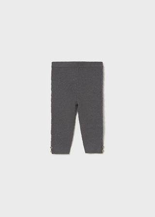 Mayoral - Mayoral Knit Leggings Lead - Classy Rascals Boutique