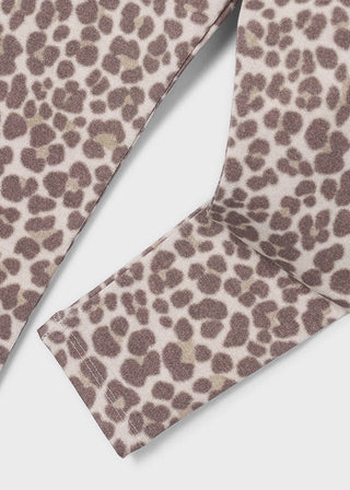 Mayoral - Mayoral Knit Printed Leggings Leopard - Classy Rascals Boutique