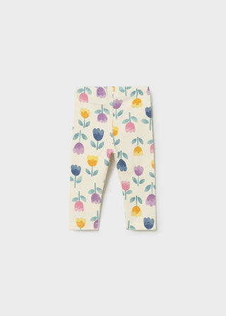 Mayoral - Mayoral Leggings Lilac Floral - Classy Rascals Boutique
