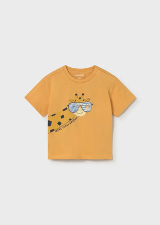 Mayoral - Mayoral Lenticular S/S T-Shirt Peach - Classy Rascals Boutique