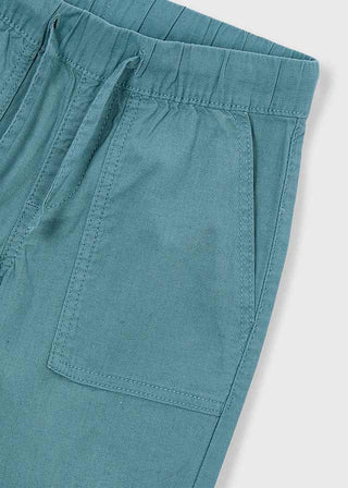 Mayoral - Mayoral Linen Jogger Pants Seaweed - Classy Rascals Boutique