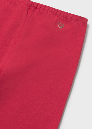 Mayoral - Mayoral Long Basic Leggings Red - Classy Rascals Boutique