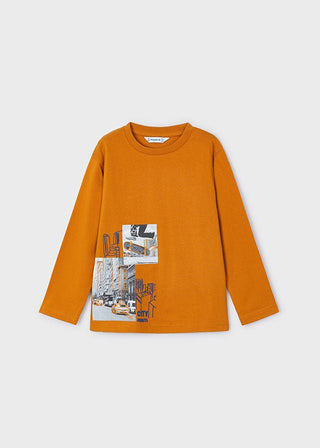 Mayoral - Mayoral L/S T-Shirt City Awaits - Classy Rascals Boutique
