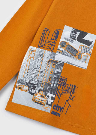 Mayoral - Mayoral L/S T-Shirt City Awaits - Classy Rascals Boutique