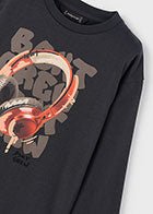 Mayoral - Mayoral L/S T-Shirt Headphones - Classy Rascals Boutique