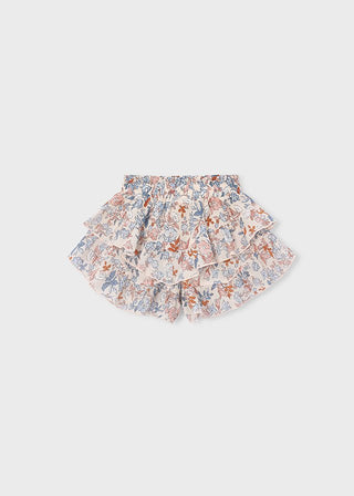 Mayoral - Mayoral Patterned Pant Skirt Salmon - Classy Rascals Boutique