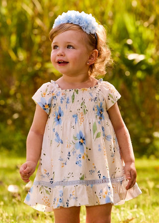 Mayoral - Mayoral Printed Dress Dragonfly - Classy Rascals Boutique