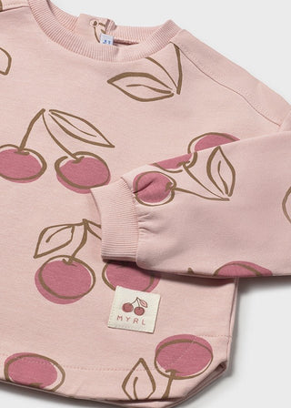 Mayoral - Mayoral Pullover Cherries - Classy Rascals Boutique