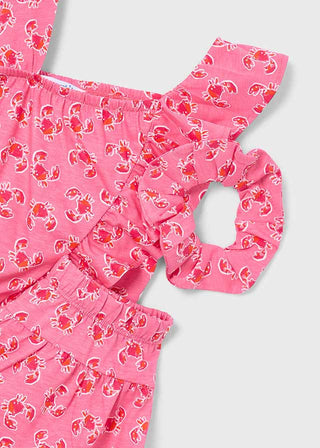 Mayoral - Mayoral Short Set Geranium - Classy Rascals Boutique