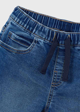 Mayoral - Mayoral Soft Denim Jogger Pants - Classy Rascals Boutique