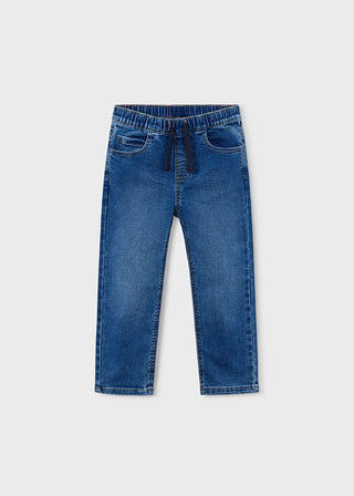 Mayoral - Mayoral Soft Denim Jogger Pants - Classy Rascals Boutique