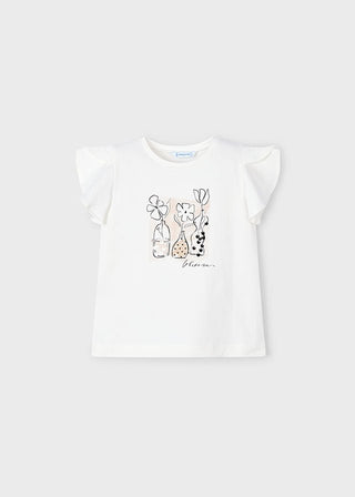 Mayoral - Mayoral S/S T-Shirt Bloom - Classy Rascals Boutique
