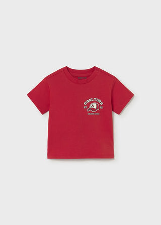 Mayoral - Mayoral S/S T-Shirt Goal Time - Classy Rascals Boutique