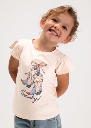 Mayoral - Mayoral S/S T-Shirt Howdy - Classy Rascals Boutique
