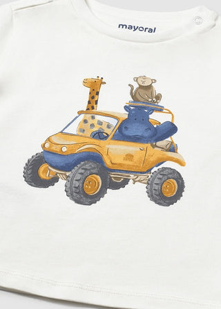 Mayoral - Mayoral S/S T-Shirt Jeep - Classy Rascals Boutique