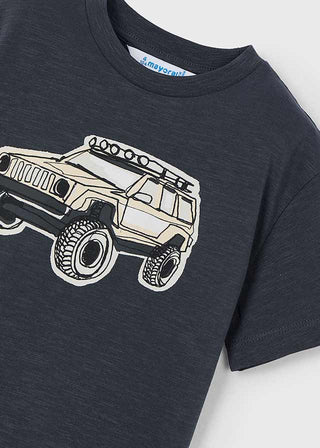 Mayoral - Mayoral S/S T-Shirt Jeep - Classy Rascals Boutique