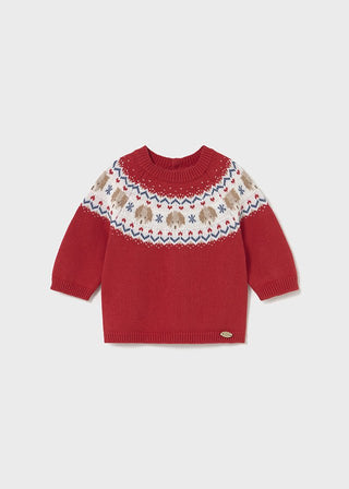 Mayoral - Mayoral Sweater Cherry Dog - Classy Rascals Boutique