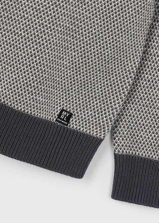 Mayoral - Mayoral Textured Sweater Blackboard - Classy Rascals Boutique