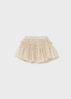 Mayoral - Mayoral Tulle Skirt Almond - Classy Rascals Boutique