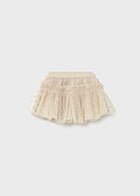 Mayoral - Mayoral Tulle Skirt Almond - Classy Rascals Boutique