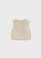 Mayoral - Mayoral Vest Sand - Classy Rascals Boutique