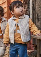 Mayoral - Mayoral Vest Sand - Classy Rascals Boutique