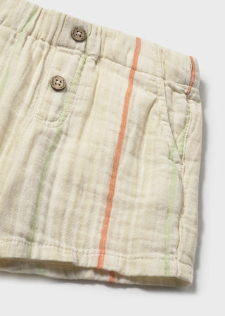 Mayoral - Mayoral Wide Leg Shorts Stripes - Classy Rascals Boutique